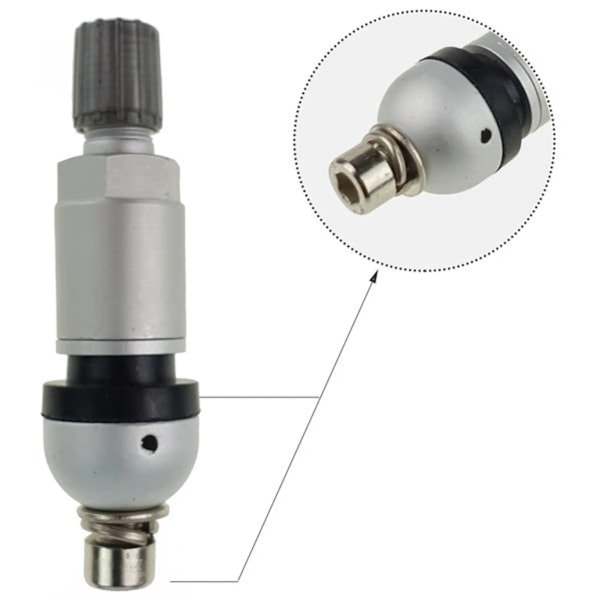 Däcktryckssensorersättningsventil Beru VDO TPMS-07 Reparation