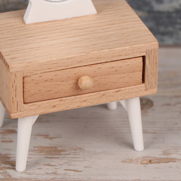 1: 12 Dockhus möbler scen ornament Mini simulering klänning A A
