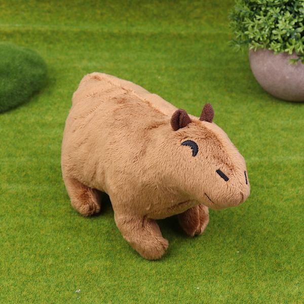 18 cm Simulering Fluffy Capybara Dolls Barnleksaker Julklapp