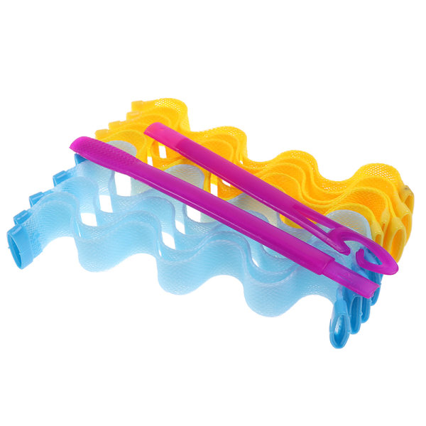 Water Wave Curlers Formers Utnyttja Spiral Frisör as the picture 20 st 10 pcs