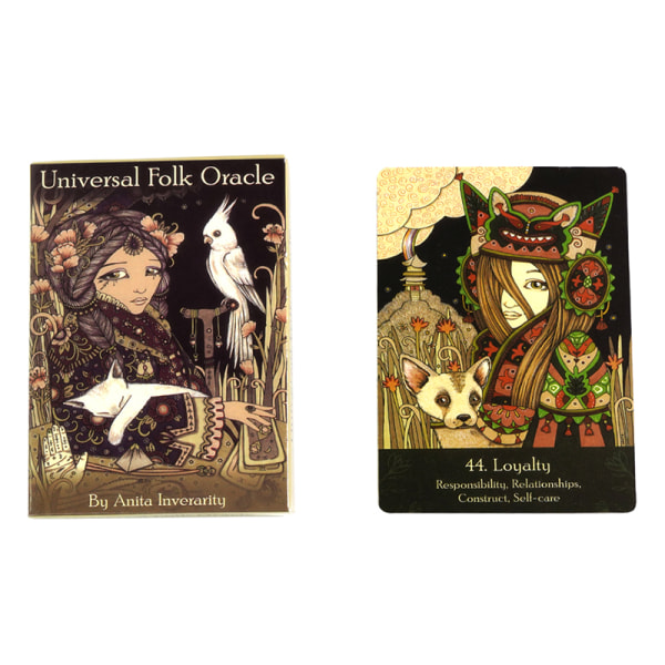Universal Folk Oracle Card Tarot Fate Divination Board Game
