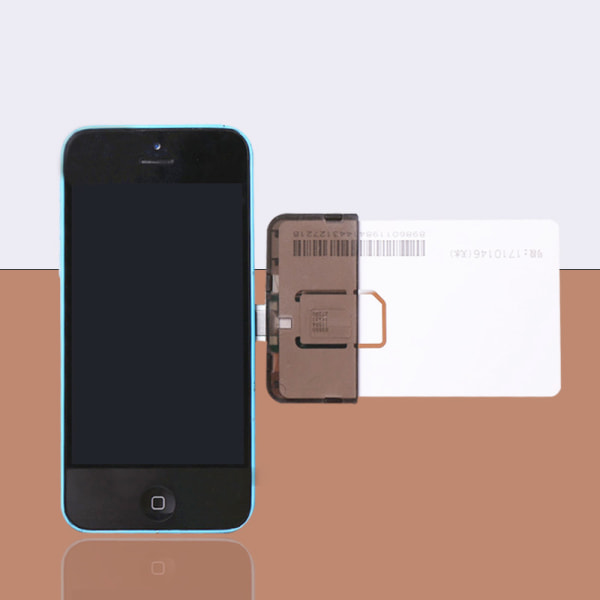 SIM-kortadapter SIM-kortläsare Mini SIM Nano för iOS-telefon