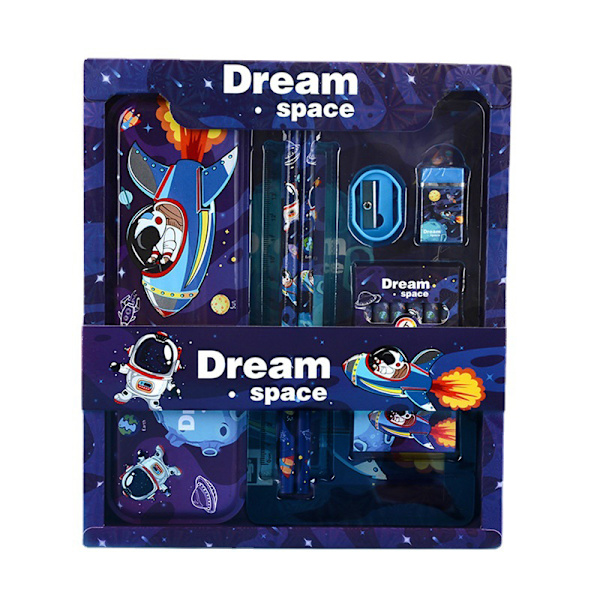 1Set set Anime case Crayon set Röd Purple