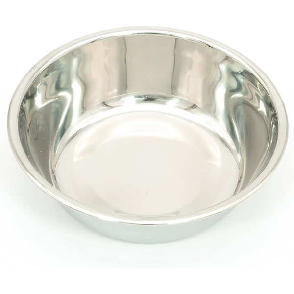Slow Food Dual Feeder Interactive Pet Bowl blå