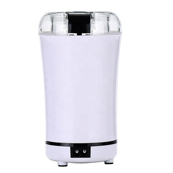 Mini elektrisk kaffekvarn köksredskap vit white