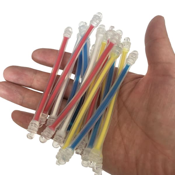 3 st Tennisracket Vibrationsdämpare Röd