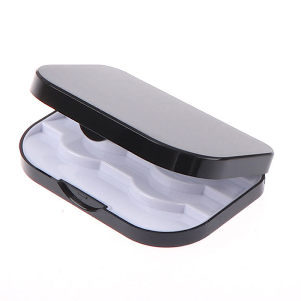 Makeup Lösögonfransar Förvaring Organizer Box Resefransar Håll one size