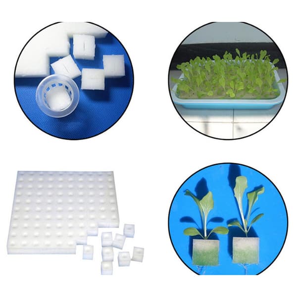 100 st Soilless Hydroponic Grönsaker Nursery Krukor Nursery Spo som bild