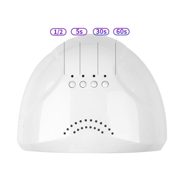 48W Professionell Nagellampa LED Manikyr UV-lampa Nageltork