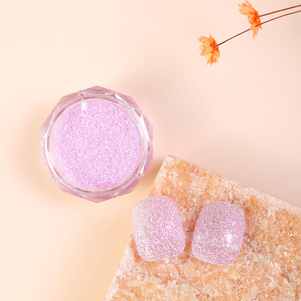 Nail Powder Candy Color Broken Diamond Powder Glitter Paljetter Sugar Powder [No.4]]