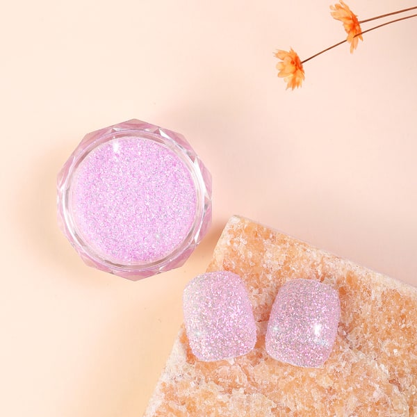 Nail Powder Candy Color Broken Diamond Powder Glitter Paljetter Sugar Powder [No.7]]