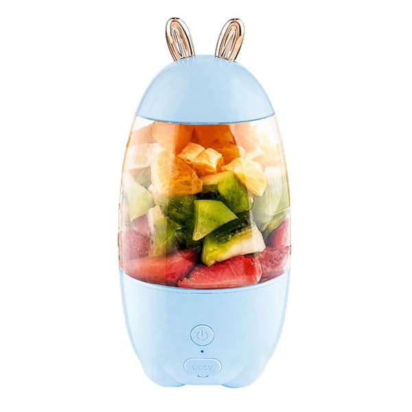 Bärbar juicepress kopp hem kök blå blue