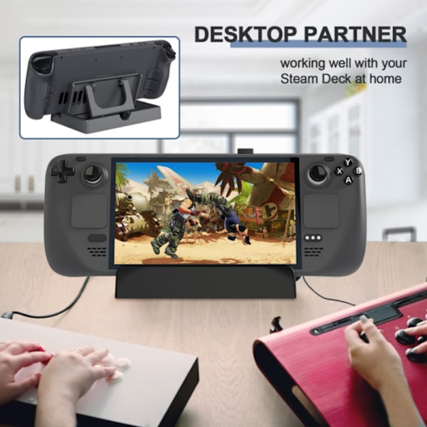Justerbart vinkelfäste för Steam Deck Game Console Base