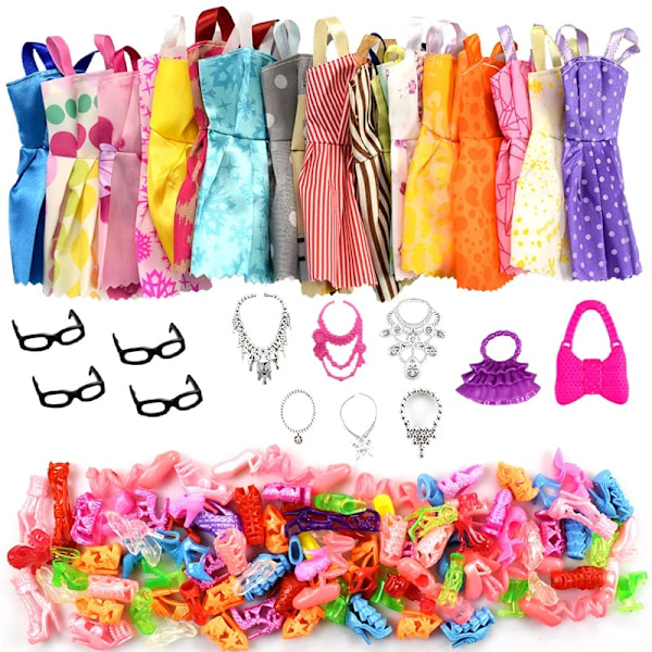 32 st/ set Barbie universal set rosa