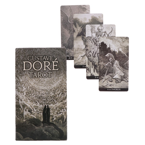 Gustave Dore Tarot Card Prophecy Fate Divination Deck Game