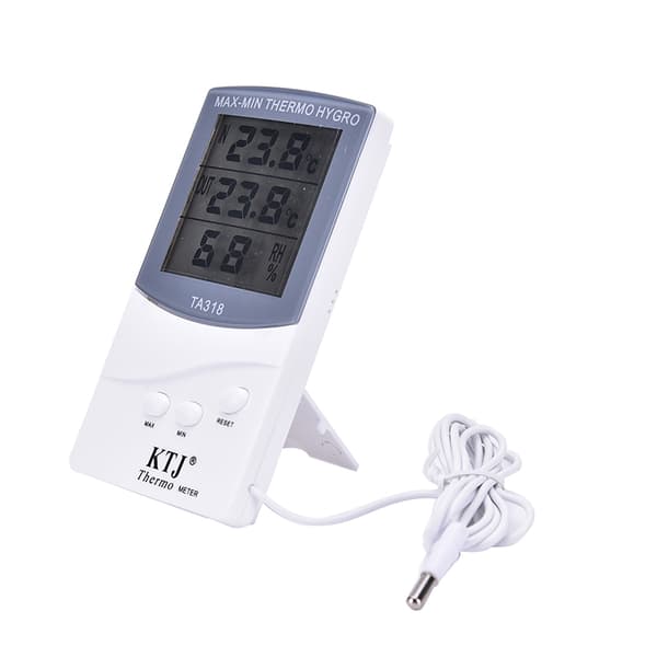 Digital LCD-termometer för inomhushem Hygrometer Temperaturmätare