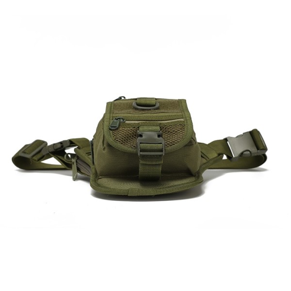 Vattentät Mountaineering Multifunction Outdoor Tactical Bag khaki 15*10*28cm khaki