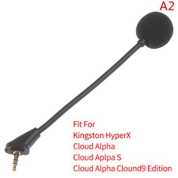 Mikrofon för Kingston Cloud 2 II Core Accessories-spelhuvud A1 A2