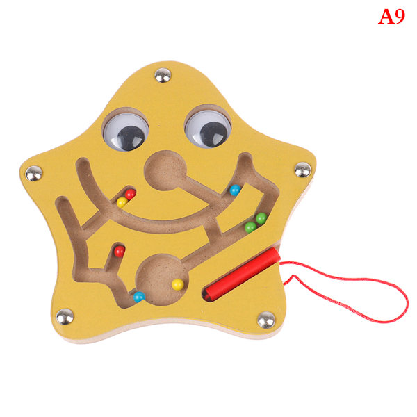 Children Busy Board DIY Accessories Mini Magnetic Maze Kids Edu Multicolor A9