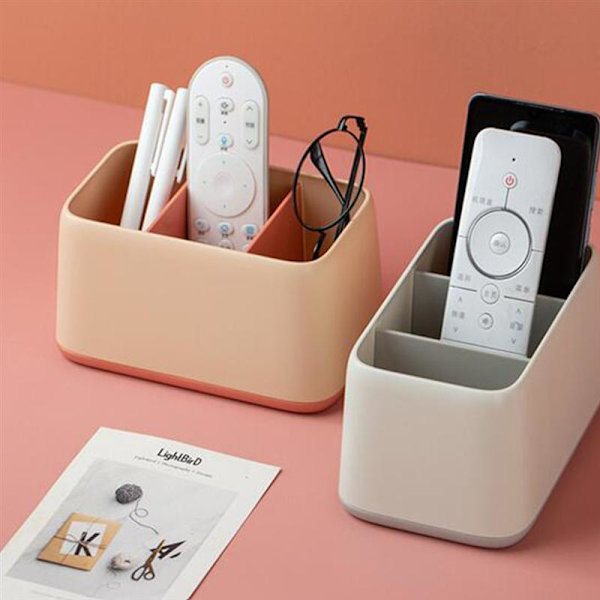 stationär multi grid diverse förvaringsbox hushåll rosa pink