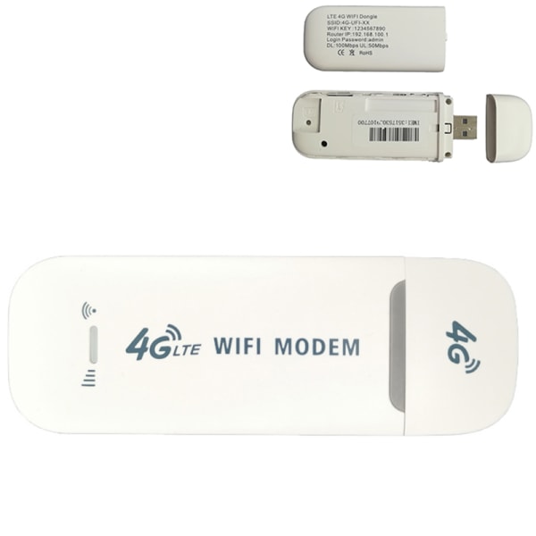 Olåst 4G LTE USB -modem mobil trådlös router