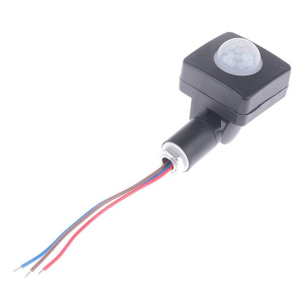 1:a AC100-240V PIR rörelsesensor utomhusbrytare