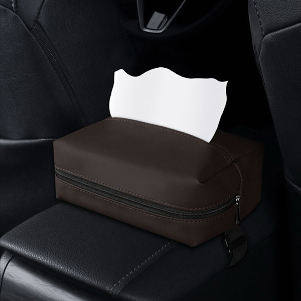 Bil Tissue Box Hållare Bil Armstöd Servett Box Green Gray
