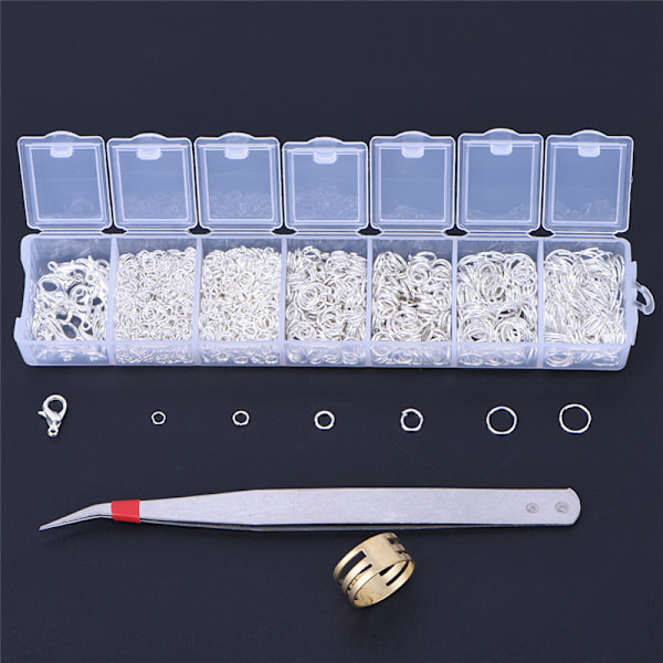 Trådsmycken Tillverkning Starter Kit Sterling Silver Hemverktyg Cra Silver