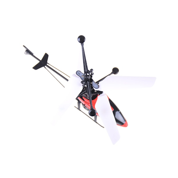 RC Infraröd Induktion Helikopter Flygplan USB Charge LED Heliko Blå