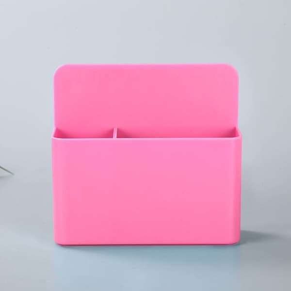 Magnetisk kylskåp multifunktionell förvaringsbox grön pink