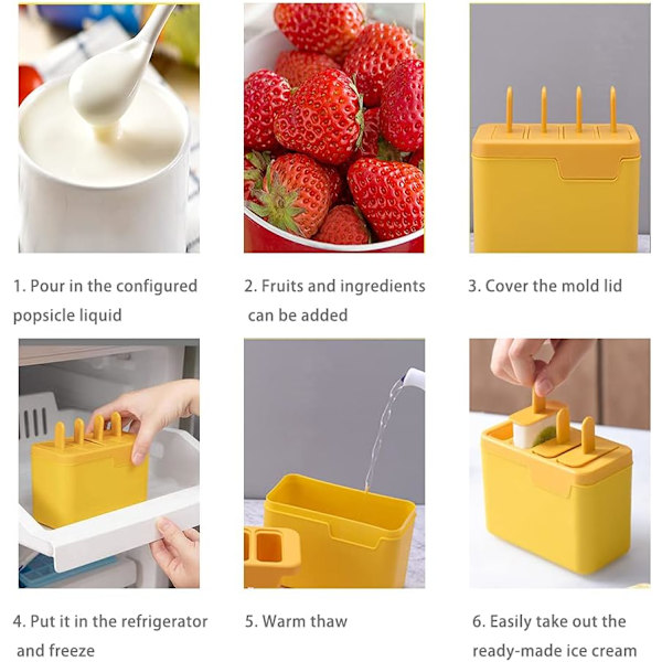 Glasform Ice Mould Form FDA-certifierad