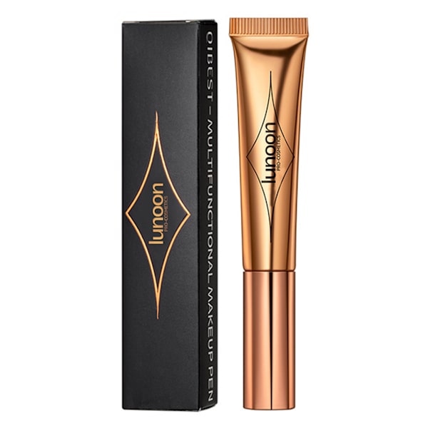 Krämig Contour Stick med Kuddapplikator, Skuggor & Highlighter & Rouge för 3D Ansiktsmakeup #1 (Contouring) #1 (Contouring)