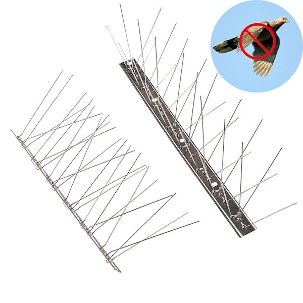 Anti Climb Spikes Staket rostfritt stål Spikes Bird Cat Repelle som bilden 1(250MM)
