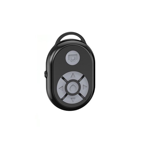 Bluetooth fjärrkontroll för videokamera för iPhone Android Svart Black
