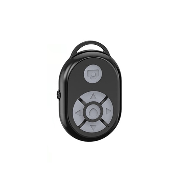 Bluetooth fjärrkontroll för videokamera för iPhone Android Svart White
