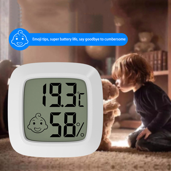 Inomhustermometer LCD digital temperaturhygrometer 2(Fahrenheit)