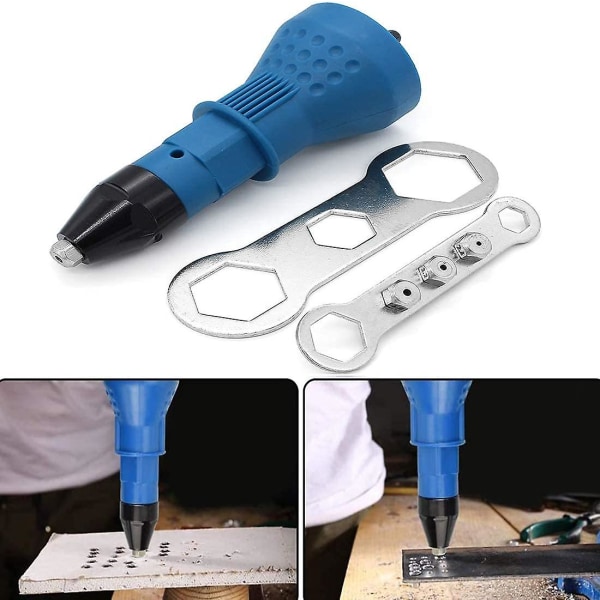 Sladdlös nitpistol Elsats Nitadapter Adapter Insatsmutter Hand