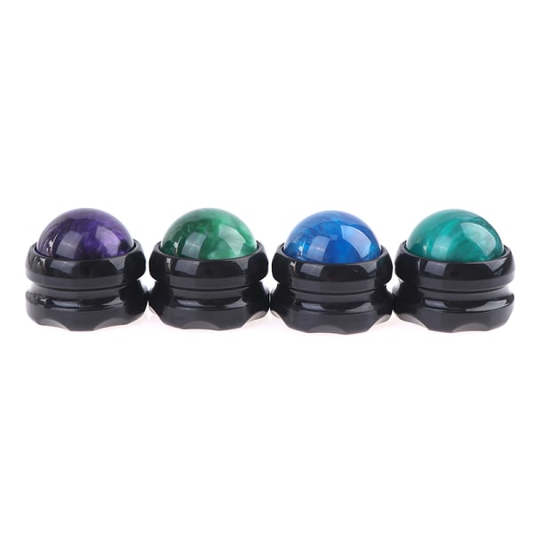 Massage Roller Ball Massager Kroppsterapi Fot Rygg Midja Höft M Mörkgrön one size Dark green