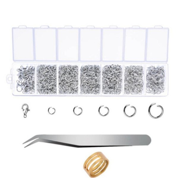 Trådsmycken Tillverkning Starter Kit Sterling Silver Hemverktyg Cra Silver
