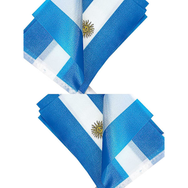 2-pack VM topp 32 landsflaggor (Argentina)