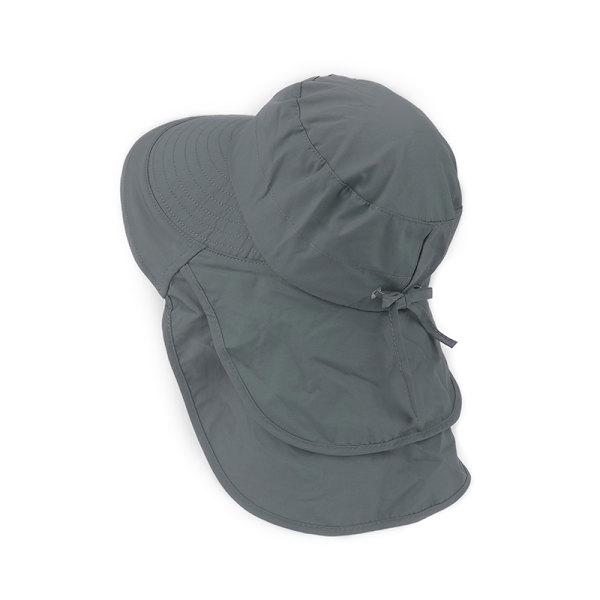 Hästsvans Hål Visir Hattar Summer Bucket Hats för kvinnor Army green Army green