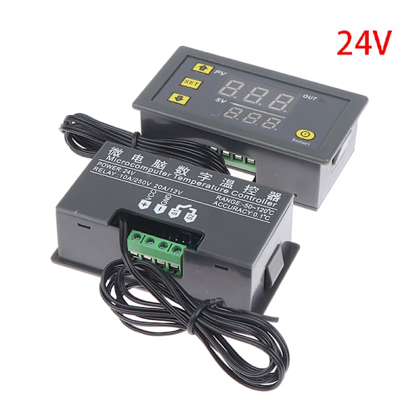 Digital temperaturkontroll LED-termostat 24v 24v