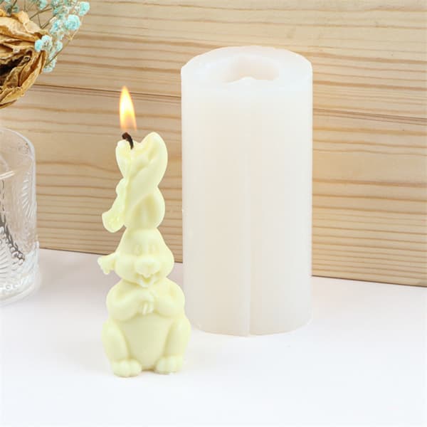 Påskkaninljusform Long Ear Bunny Silikonform