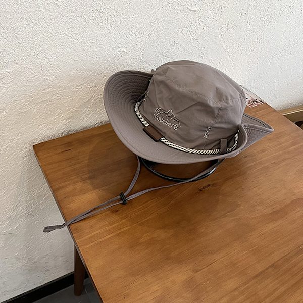 Fiskarhatt för män och kvinnor som andas sommarhatt Army green Coffee