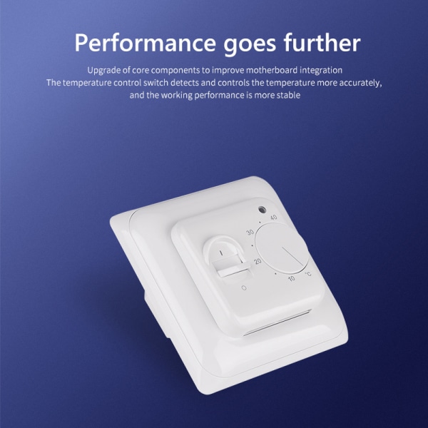 M59 Golvvärme Elektronisk termostat temperaturregulator C One Size