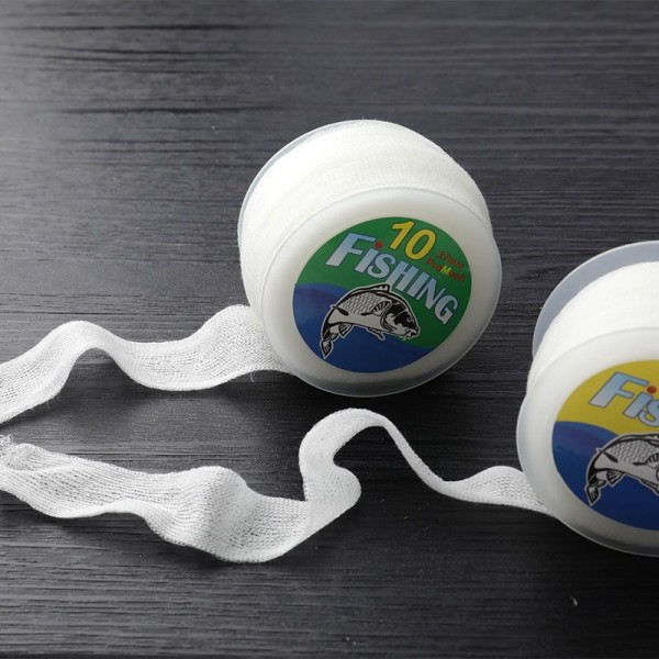 10m PVA Mesh för karpfiske Vattenlöslig Groundbait Feeder 25ＭＭ 37ＭＭ