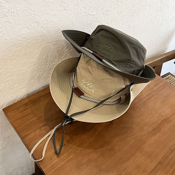 Fiskarhatt för män och kvinnor som andas sommarhatt Army green Khaki