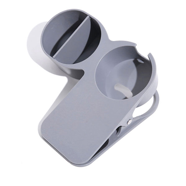 Förvaringsställ Vattenkoppshållare Clip Skrivbord Flaskhylla Blue Gray