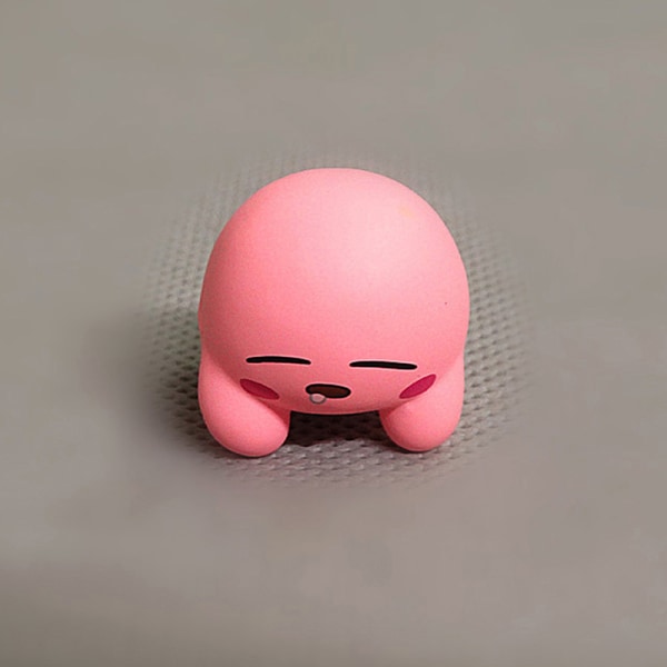6:a Kirby Actionfigurer Leksaker Rosa Kirby PVC Figurleksaker