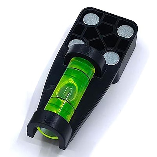 Tactical Mini Magnetic Bubble Level Montering Nivellingsverktyg Bubb Gul en one size
